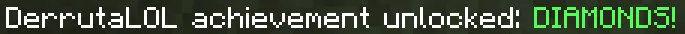 Achievement: DIAMONDS!