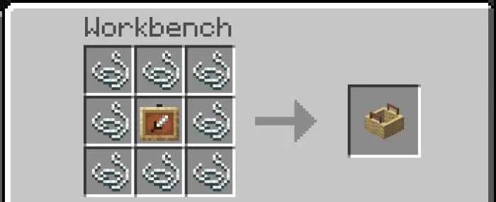 Baskets with Items Recipe