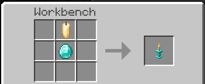 Candle Holder Recipe