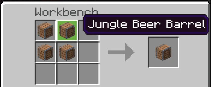 Large Barrel Recipe