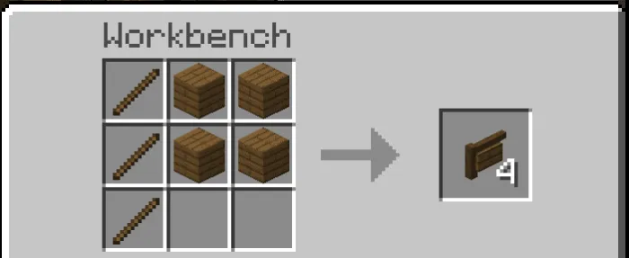Signs with Items Recipe