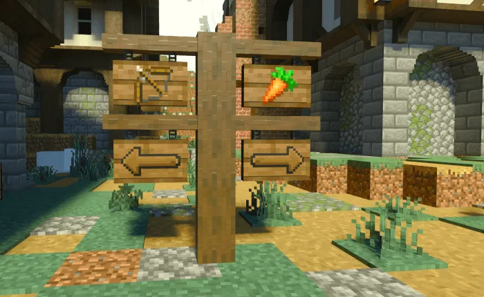 Signs with Items