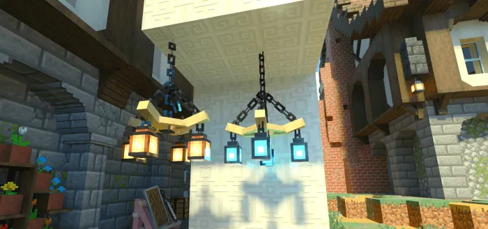 Wooden Hanging Chandeliers
