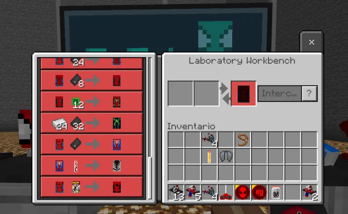 Laboratory Workbench UI: Screenshot 2