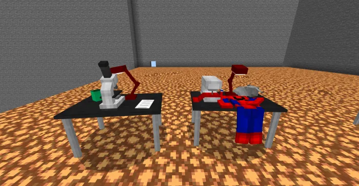 Microscope and Sewing Machine: Screenshot