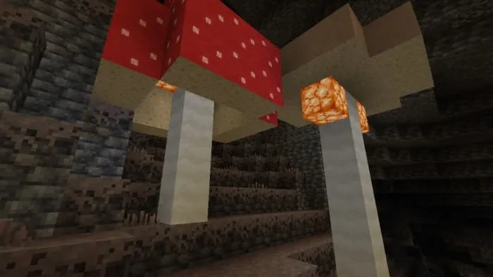 Huge Mushroom with Shroomlight