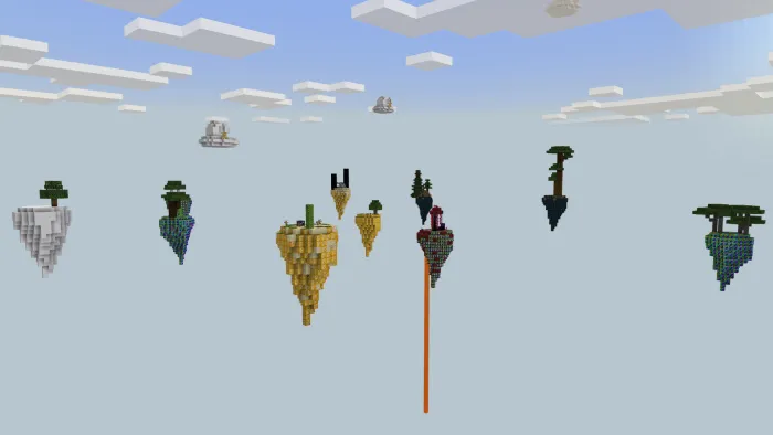 Lucky Skyblock: Screenshot 1