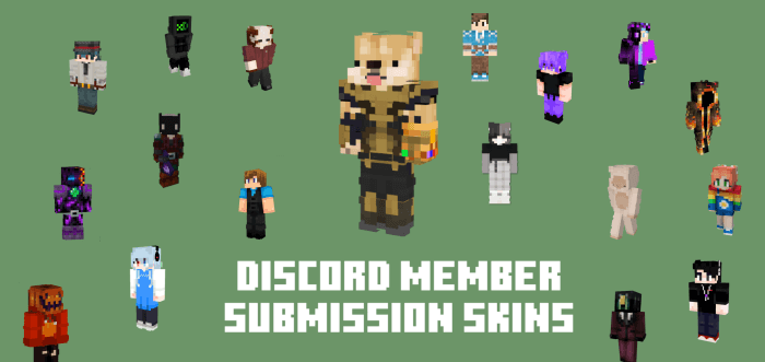 Discord Member Submission Skins