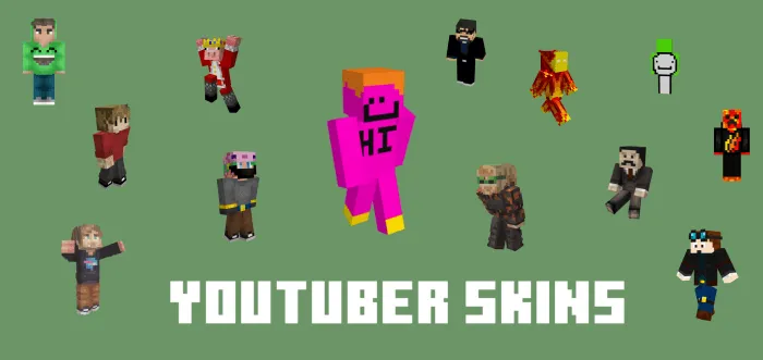 Youtuber Skins