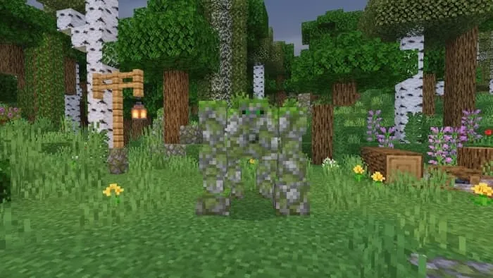 Mossy Cobblestone Golem