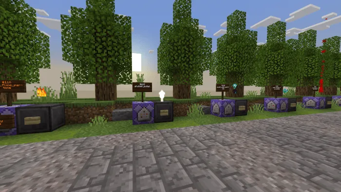 PARTICLES MCBE: Screenshot 1