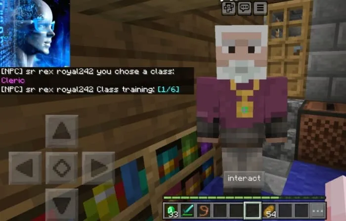 Cleric Class: Screenshot 1