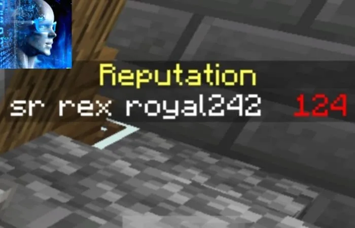 Reputation System: Screenshot 1