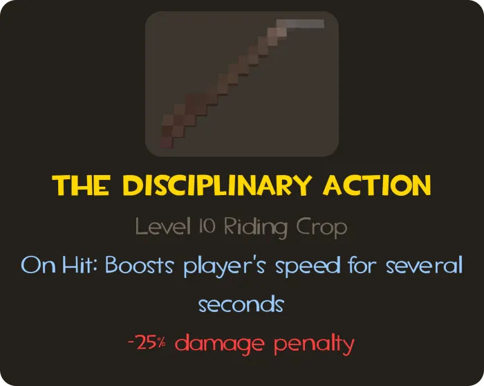 The Disciplinary Action
