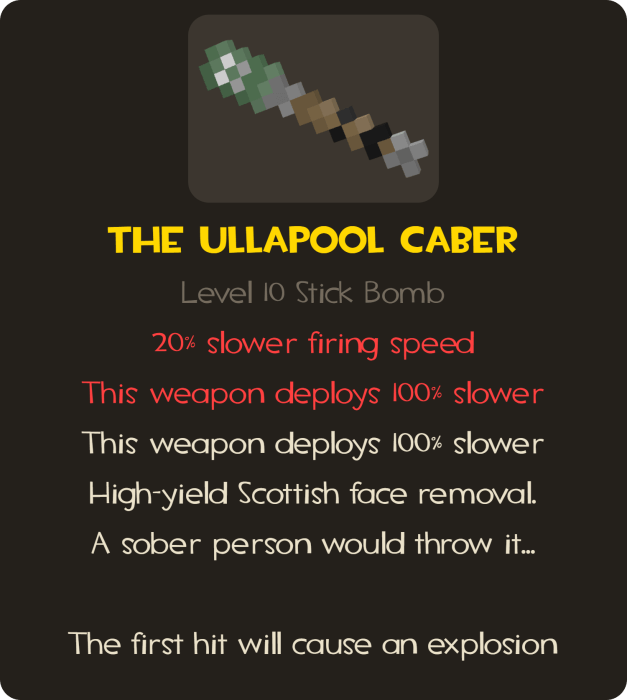 The Ullapool Caber