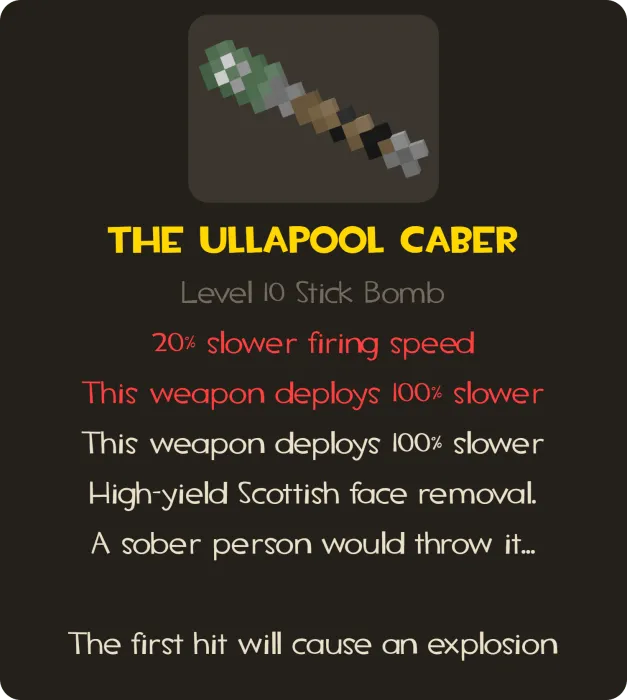 The Ullapool Caber