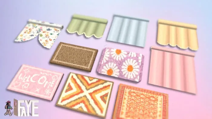 The FAYE Rugs & Curtains Set Banner