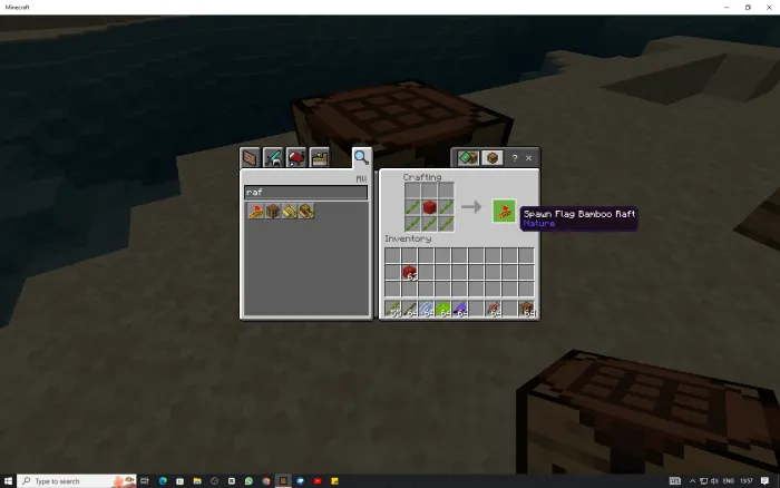 RED FLAG RAFT Recipe