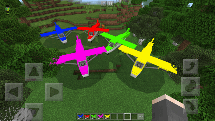Plane Addon V2.0: Screenshot