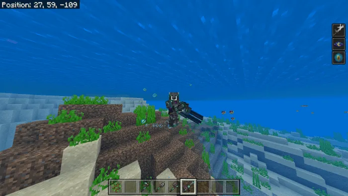 Prismarite Armor and Tools: Screenshot