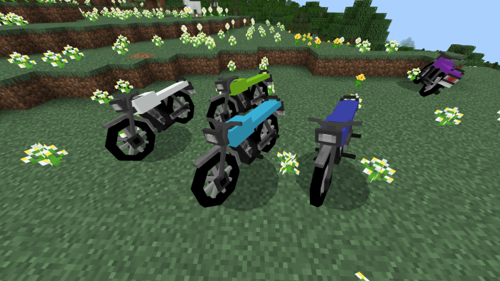 Simple Motorcycles Addon v1: Screenshot 1