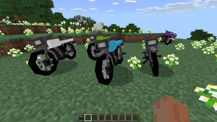 Simple Motorcycles Addon v1: Screenshot 2
