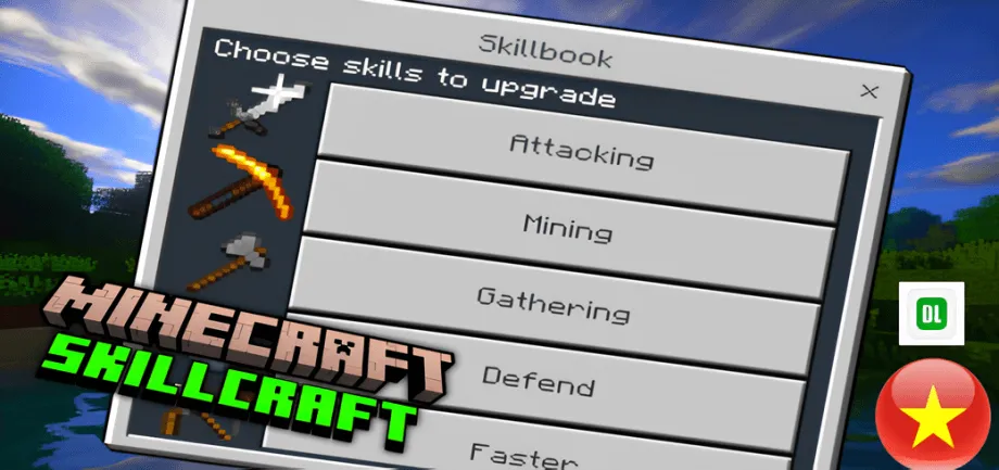 Thumbnail: 🔥SkillCraft v3.31 - Vietnamese Language Update 💧 || 1.20.50, 1.20.60, 1.20.72, 1.20.80 Support+