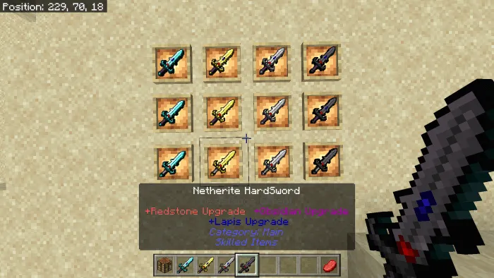 All HardSwords Upgrades