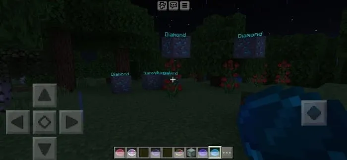 Ore Finder Usage: Screenshot 2