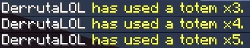 Totem Usage Messages 2
