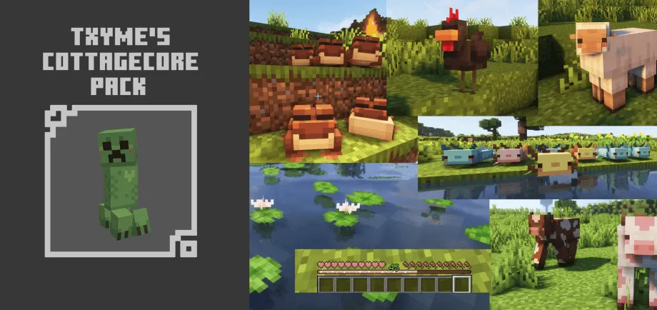 Thumbnail: Txyme's Cottagecore Pack v20 | Bedrock Port