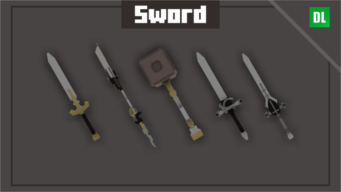 Aporcyha Weapon: Swords
