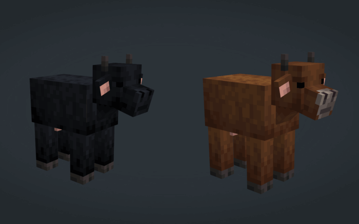 Barely Default Cows Variants 3