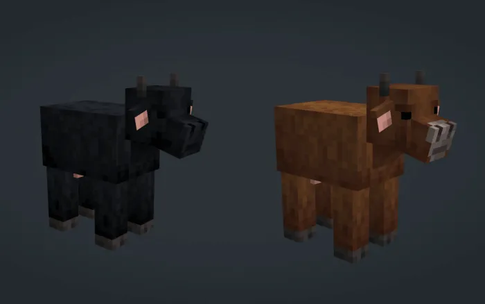 Barely Default Cows Variants 3