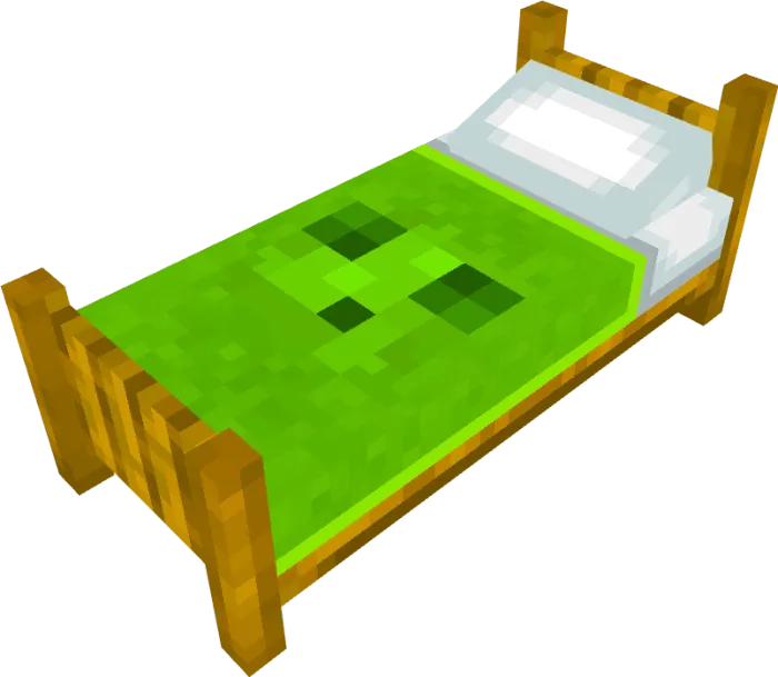 Lime Beautiful Bed