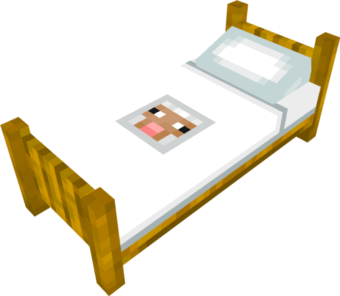 White Beautiful Bed