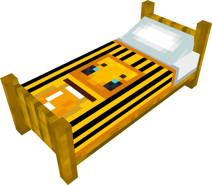 Yellow Beautiful Bed