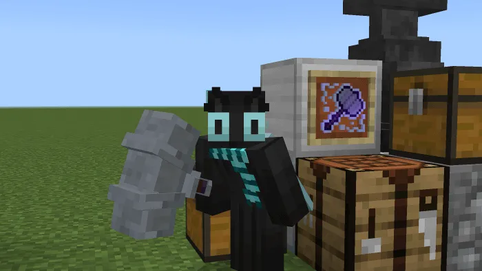 Player with Basic Hammer