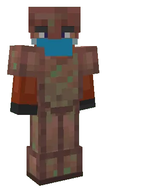 Equipped Exposed Copper Armor