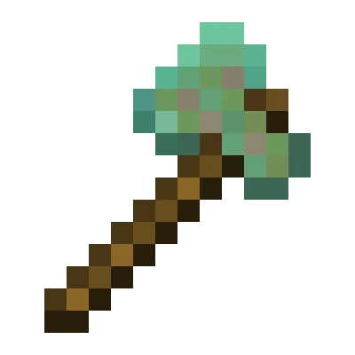 Weathered Copper Axe