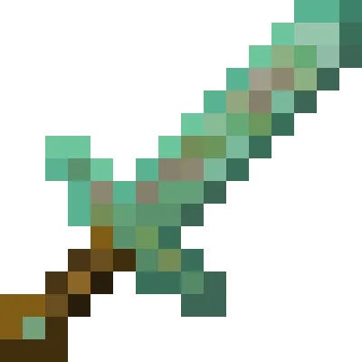 Weathered Copper Sword