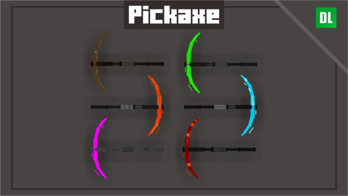 Cyber Craft: Pickaxes