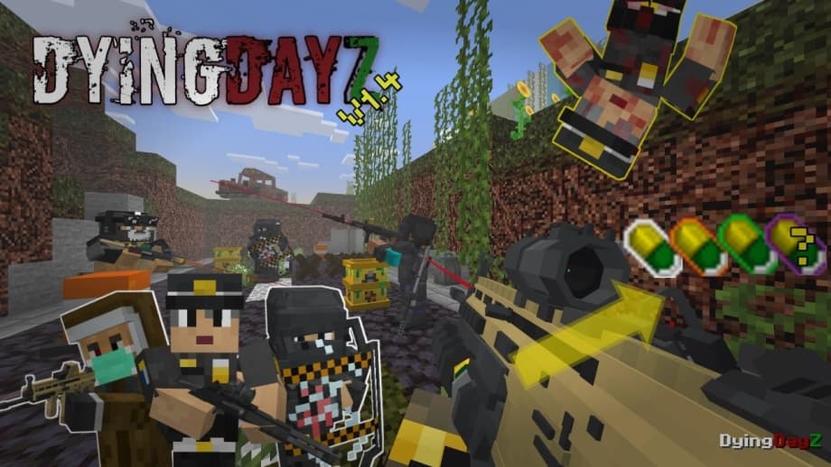 Thumbnail: DyingDayZ Apocalypse 1.4 Entity & Gun Update