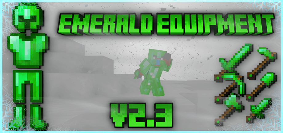Thumbnail: More Armor, Weapons, Dagger, and Tools Emerald Addon! [𝟭.𝟮𝟬.𝟲𝟮 𝗕𝗶𝗴 𝗨𝗽𝗱𝗮𝘁𝗲!] [Compatible with Any Addon!]