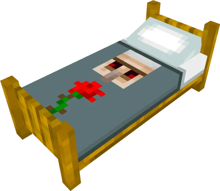 Gray Beautiful Bed