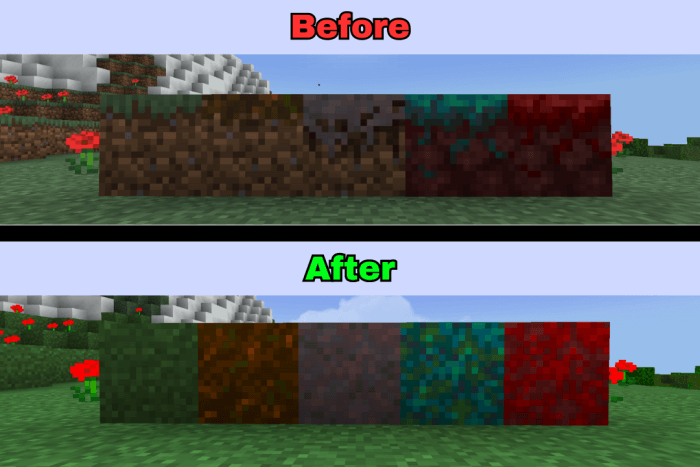 New Block Textures: Screenshot 1