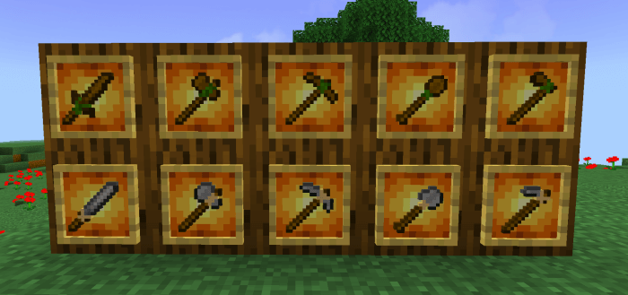 New Swords and Tools Textures: Screenshot 1