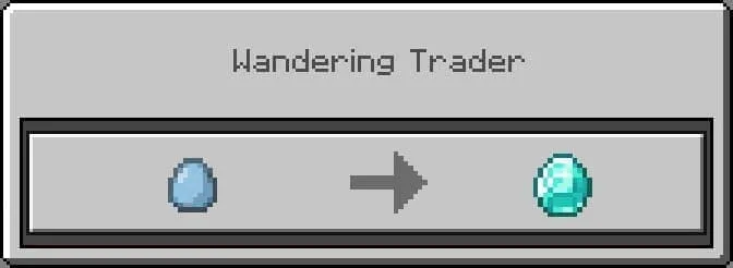 Wandering Trader: Glow Bird Egg Trade