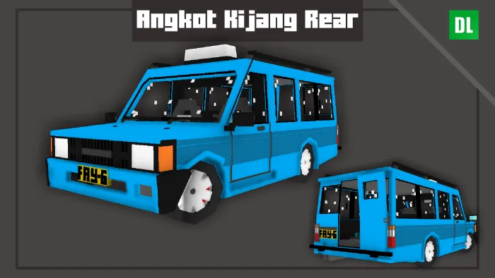Angkot Kijang Rear