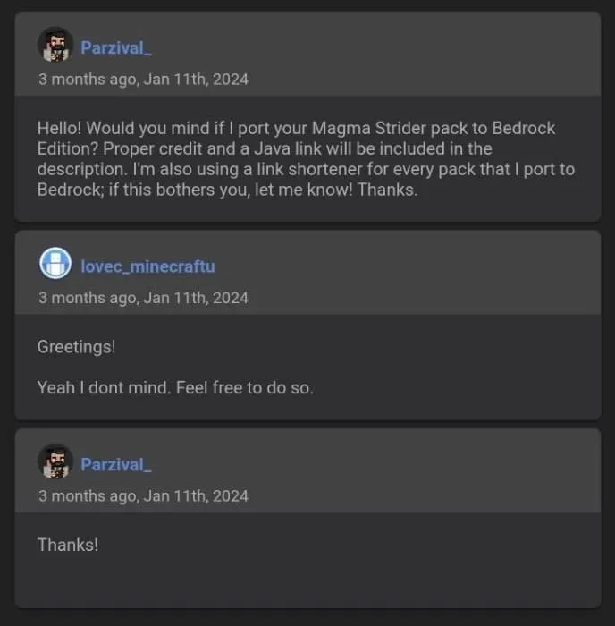 lovec_minecraftu's Permission for Parzival_